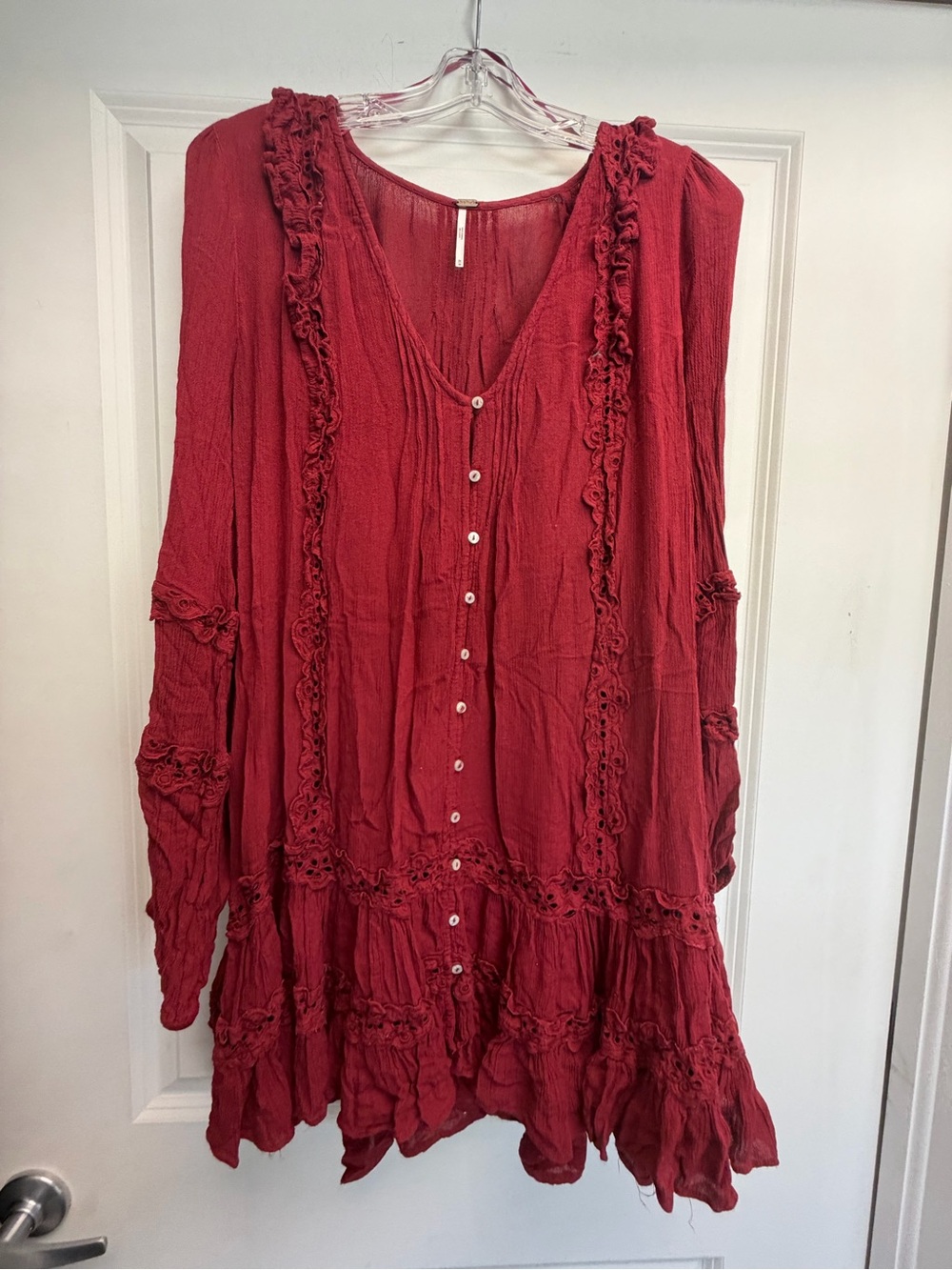 Free People Snow Angel dress